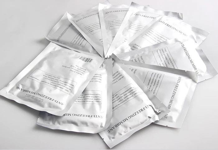 300 Pcs Bantalan untuk Kryolipolyse Gewichtsverlust Criolipose Cryolipo Lemak Pembekuan Membran Antibeku 28X28 cm keren patung