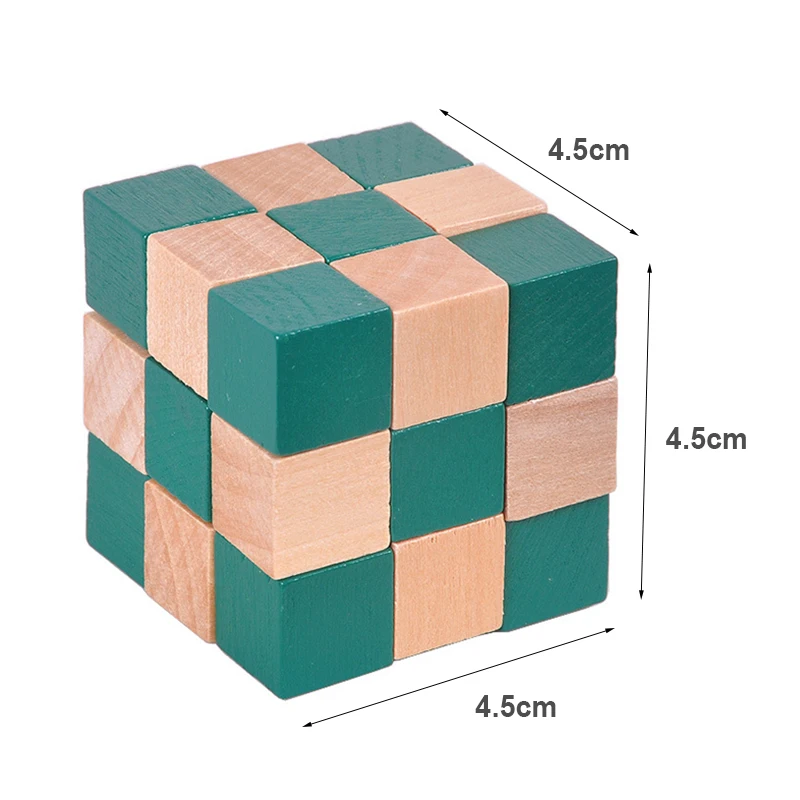 IQ Xếp Hình Gỗ Đuôi Rồng Khối Phong Cách Xếp Hình Đồ Chơi Người Lớn Trẻ Em Trí Thông Minh Trí Não Teaser 3D Hình Ghép Đồ Chơi