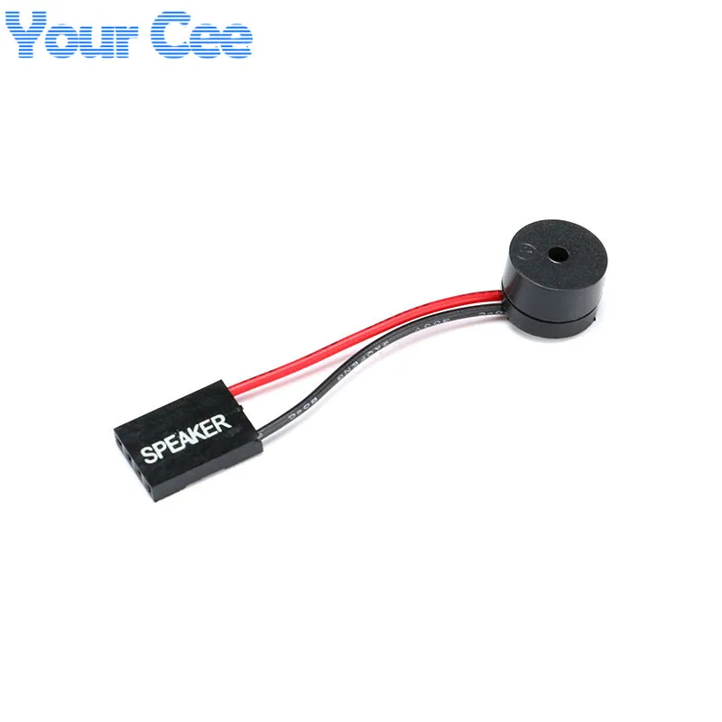 10Pcs Mini Cắm Loa Onboard Trường Hợp Buzzer Hội Đồng Quản Trị Tiếng Bíp Báo Động Loa Cho PC Interanal BIOS Bo Mạch Chủ Máy Tính Loa