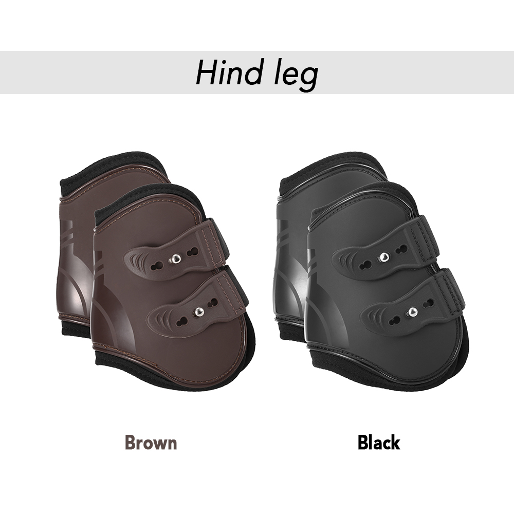 Botas dianteiras ajustáveis Hind Leg, Equine Guard, Equestrian Tendon Protection, Hock Brace, 2 pcs, 4pcs