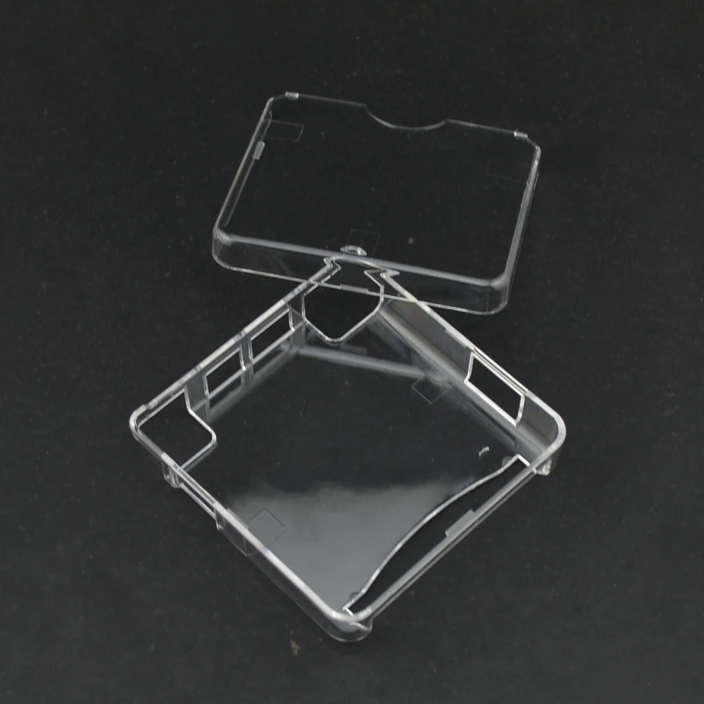 High quality Plastic Clear Protective Cover for GBA SP Crystal Shell Housing box For Gameboy Advance SP