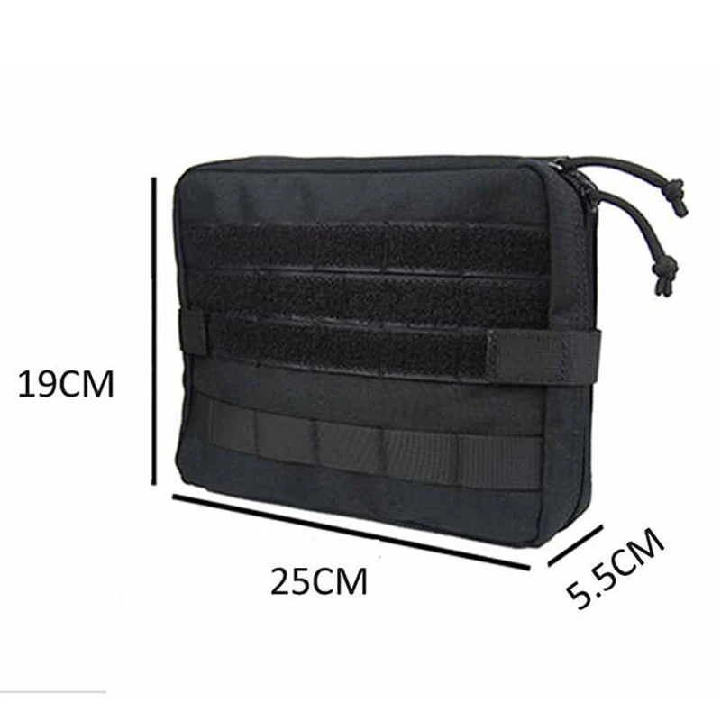 Kit de herramientas, bolsa táctica, mochila MOLLE, bolsa para deportes al aire libre, bolsa de nailon 1000D impermeable multifunción, bolsa para Kit de herramientas médicas