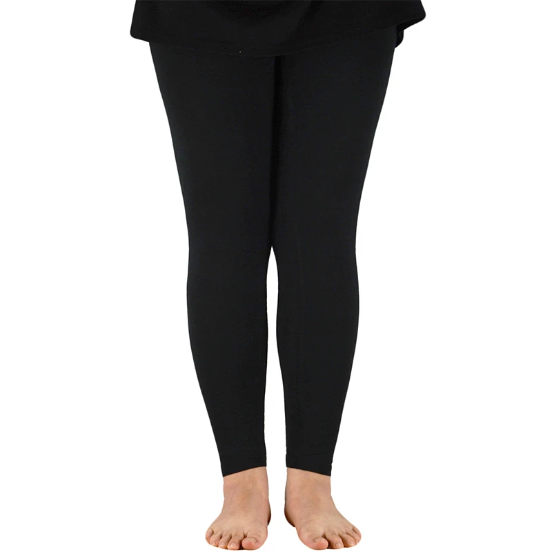 AZUE カジュアル女性レギンスワークアウト竹繊維高弾性レギンスレディースプラスサイズ 7XL レギンスパンツフィットネススリムレギンス