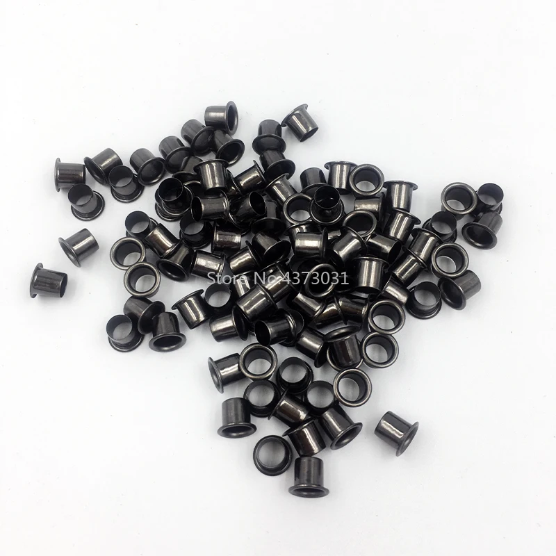 1 Bộ Kydex Dây Giả Đinh Tán Dụng Cụ + 100 Chiếc Đinh Tán Kydex Bao Da Móng Dụng Cụ Lắp Đặt Với Màu Đen Bằng Đồng Móng Tay