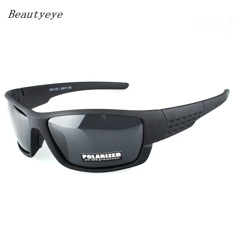 2023 Nuevas gafas con montura negra Gafas de sol deportivas Polarizadas Hombres y mujeres Diseñadores de marca Conducción Pesca Gafas de sol UV400