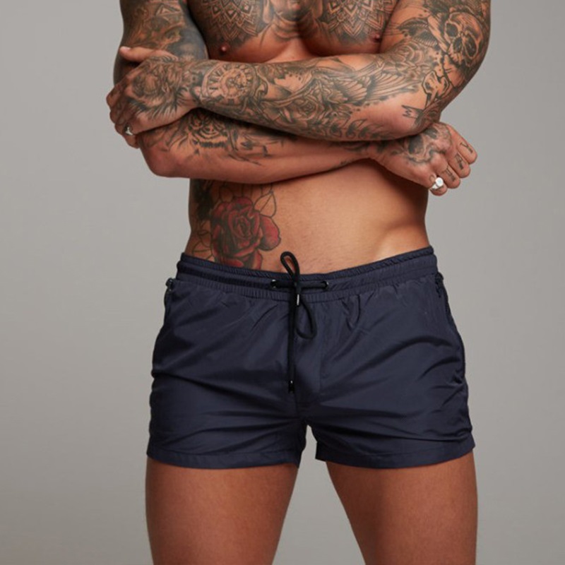 2024 nuevo traje de baño para hombre, traje de baño Sexy, pantalones cortos de natación para hombre, calzoncillos para hombre, pantalones cortos de playa, trajes deportivos, pantalones cortos para tabla de Surf, bañadores para hombre