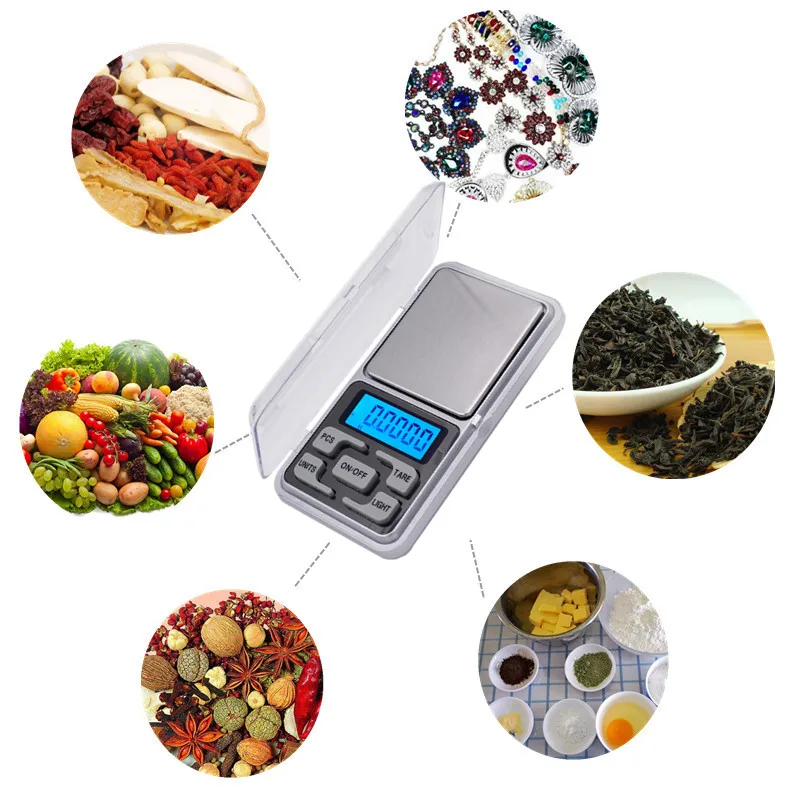 Pocket Balance Gewicht Digitale Sieradenweegschaal 0,01 g x 200 g Met doos 20% korting