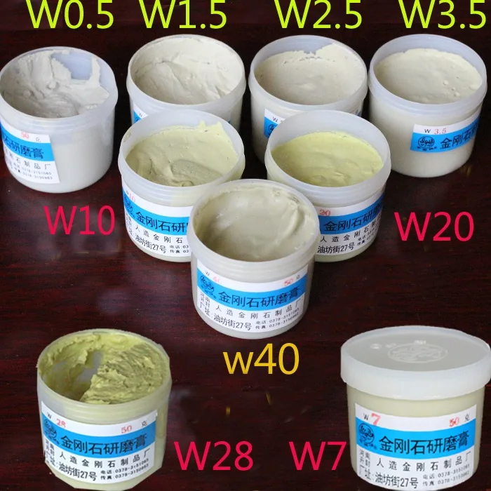 50 gr/teile Diamant Polieren Läppen Paste compoud Jade polieren paste Smaragd achat kristall keramik legierung gips Metall Schleifen