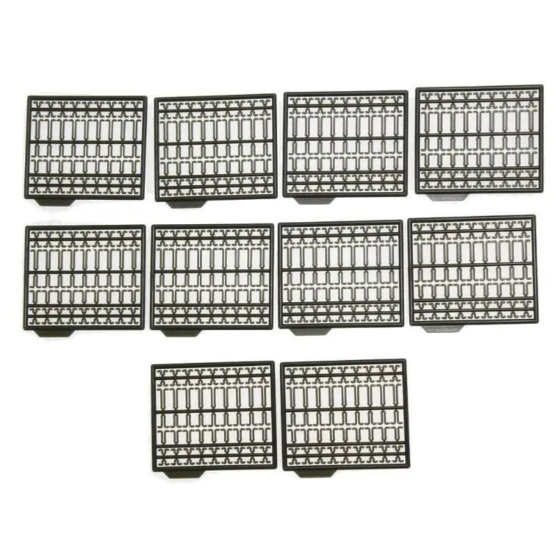 Aparejos de pesca de carpa, aparejo para el pelo, cebo para carpa, tapones, extensor de pelo amarillo, 10 unids/paquete