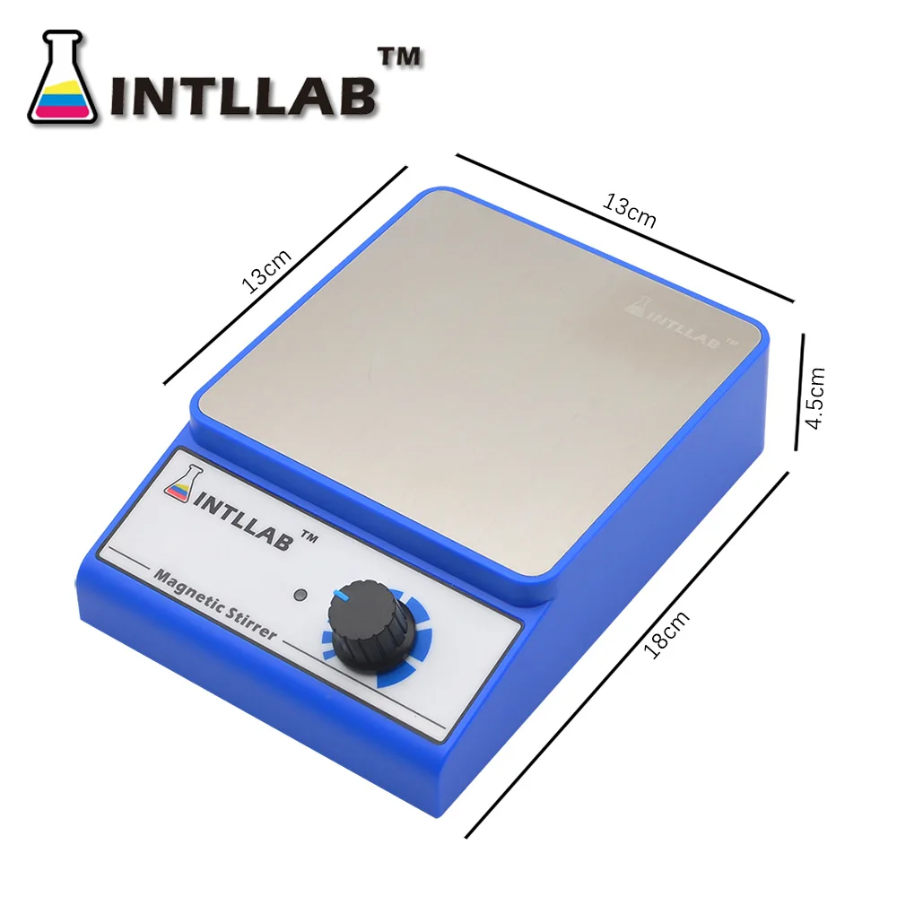 Intllab Máy Khuấy Từ Từ Tính Trộn Với Khuôn Thanh 3000 Vòng/phút Max Khuấy Dung Tích: 3000 Ml