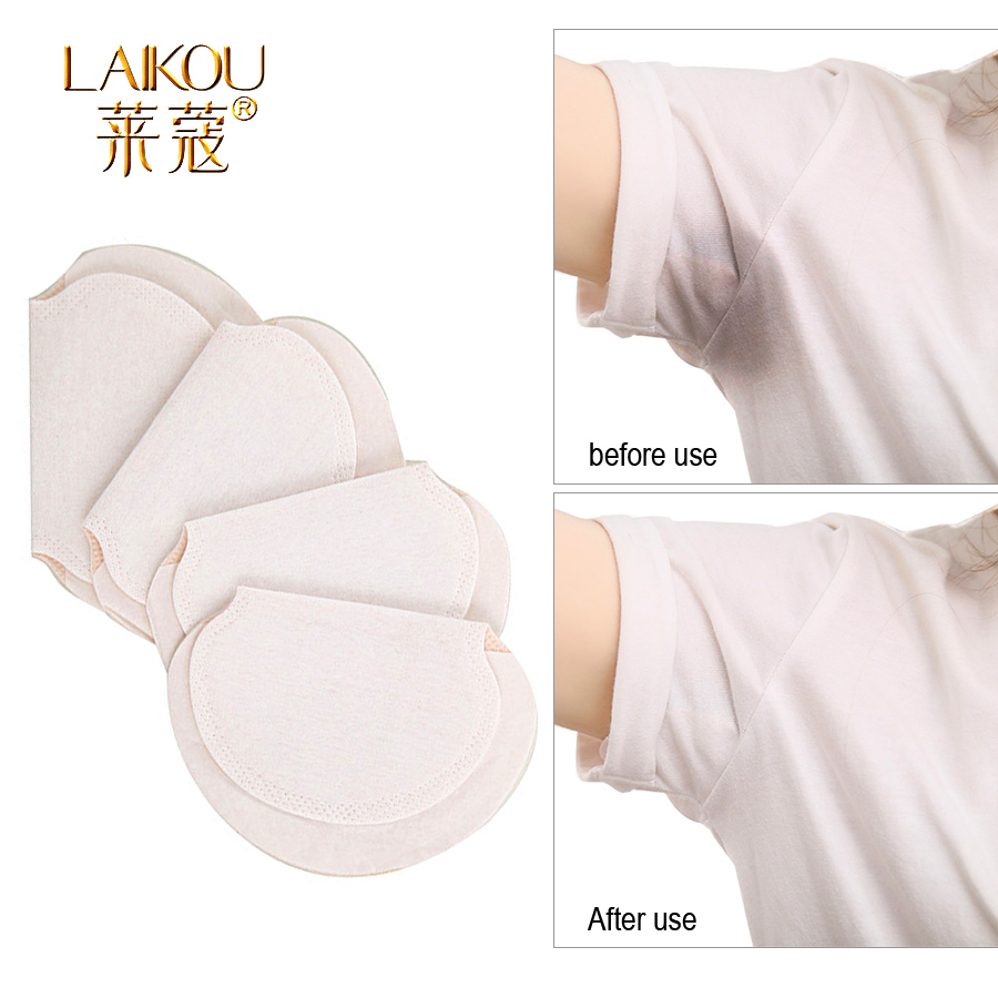 Laikou-almofadas para mulheres, desodorantes de marca, adesivos para vestido, roupas, escudo, almofadas de suor, verão