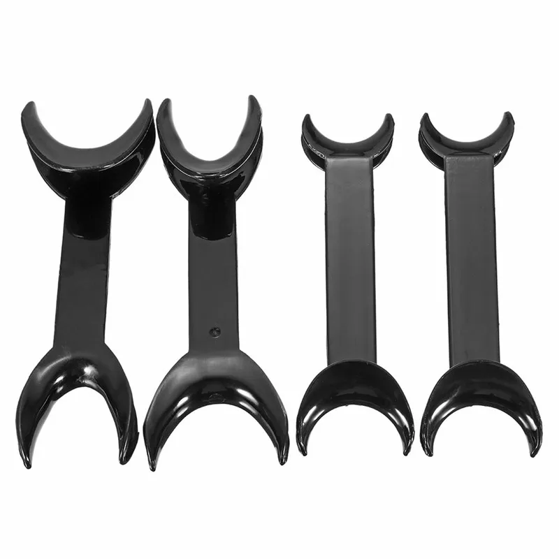 4 Nha Khoa Công Cụ Hình Chữ T Intraoral Cheek Retractor Dụng Cụ Mở Hai Đầu Chỉnh Hình Răng Miệng Dụng Cụ Mở Kích Thước Nhỏ + Lớn