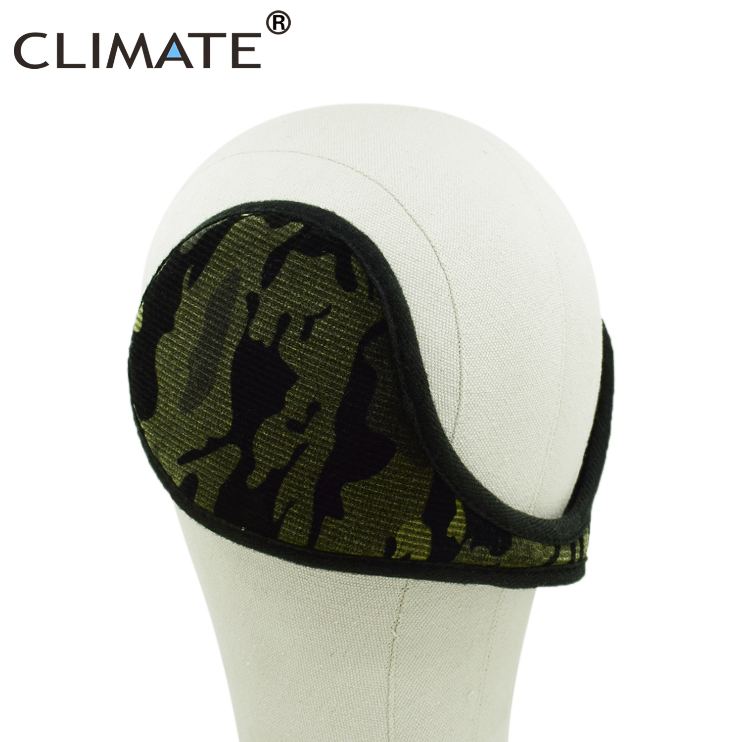 CLIMATE Men Camouflage Earmuffs ผู้ชายฤดูหนาวหูอุ่นฝาครอบ Camou Muff Cool ใหม่ Warm Ear Muff ทหารหู Muffs สําหรับผู้ชายผู้หญิง