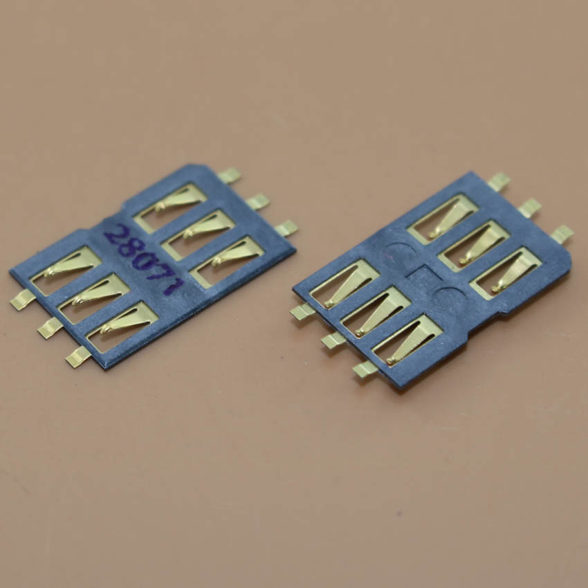 YuXi 1 teile/los SIM Karte Slot Reader Halter Anschluss SIM Karte Buchse Für Nokia 5250 13,26*8,8*0,91mm