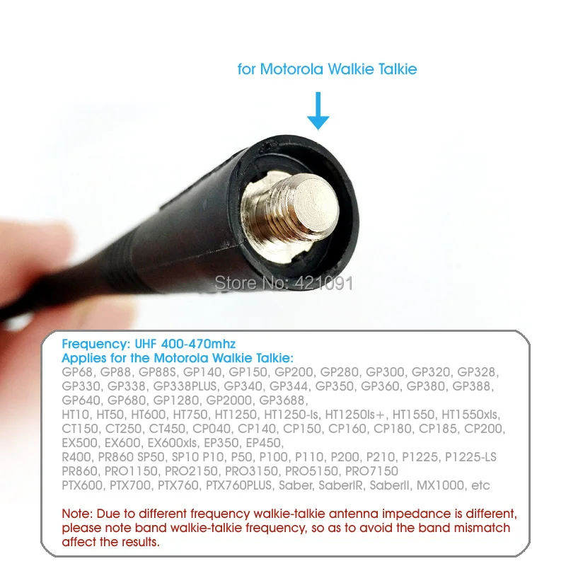 Uvorola、Walkie talkie、gps328、gPD 300、gps88、gPD 340、gps338、cp040、gps380、gps68、gps2000、ht750、ep450、ソフトアンテナ用のuhfフレキシブルuhfアンテナ