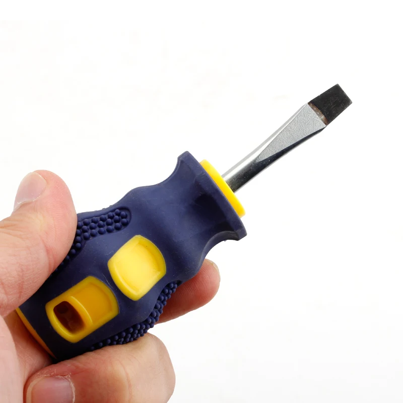 1 Chiếc Tua Vít Mini Đa Năng Đeo Chéo Hình Tua Vít Rãnh Phẳng Tự Làm Dụng Cụ Sửa Chữa Từ Ngắn Tua Vít Nhỏ