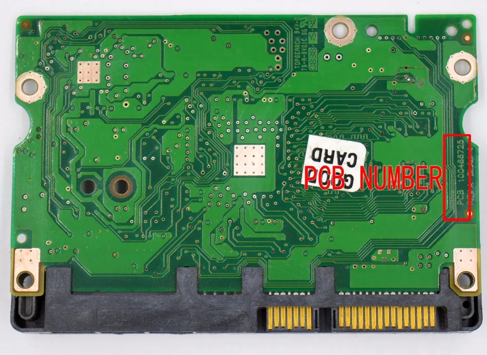 HDD PCB Seagate Logic Ban/PCB 100466725 Tái Bản Một DLAJ-4 / 100468974 , 100468972 / ST3500320AS , ST3500620AS , ST3500820AS