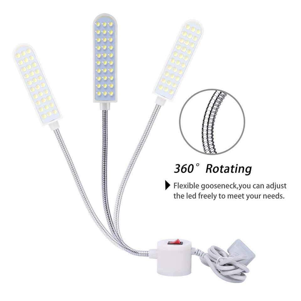 Máy ĐÈN Ngủ LED Đèn 10/20/30 Đèn LED Làm Đèn Ngủ Với Ánh Sáng Nam Châm Gắn Đèn LED cho Máy Tiện
