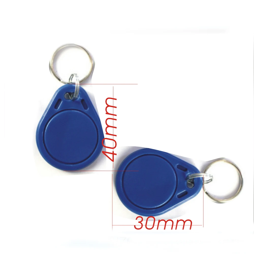 10 stücke 125Khz RFID T5577/EM5200 wiederbeschreibbare schlüssel Tags Proximity Wiederbeschreibbare kette für RFID kopierer