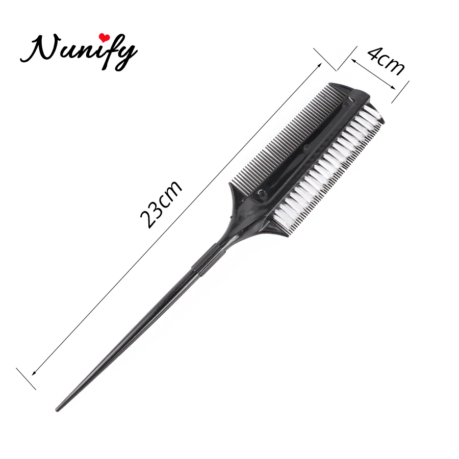 Nunify Tóc Màu Sắc Bàn Chải Dụng Cụ Hoàn Hảo Cho Tóc Tint Chết Tô Màu Applicator Dầu Lược 1 Cái Chất Lượng Đa Năng Tóc