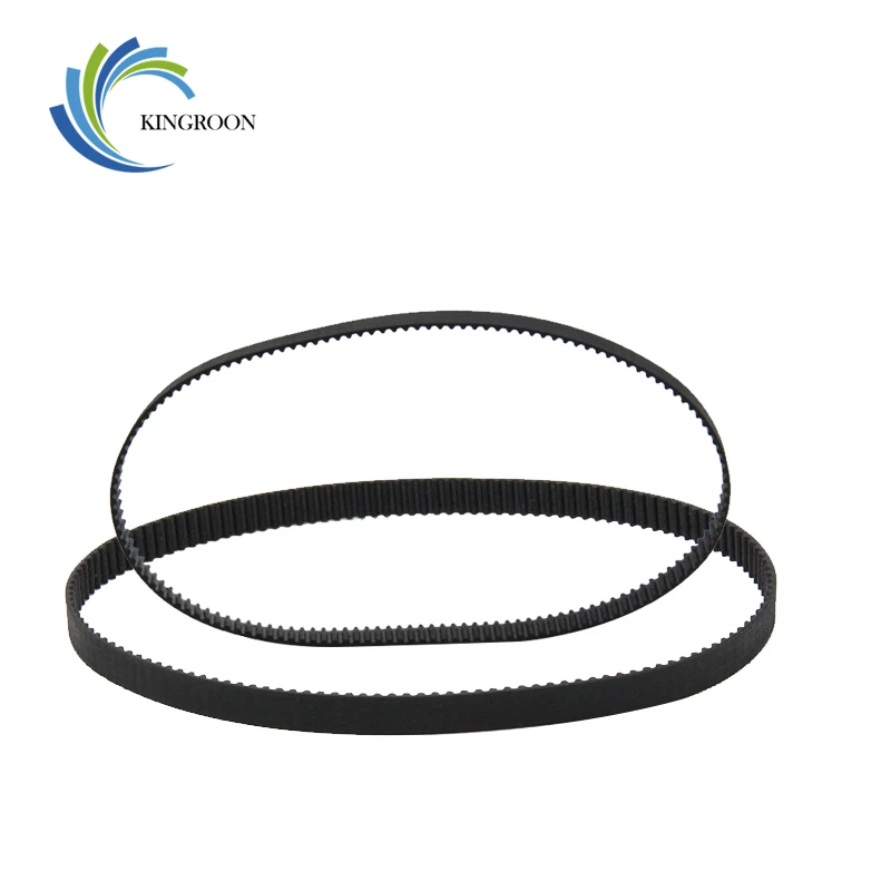 GT2 ปิด Loop Timing Belt ยาง 2GT 6 มม.3D เครื่องพิมพ์ 110 112 122 158 200 280 300 400 610 852 มม.Synchronous เข็มขัด Part