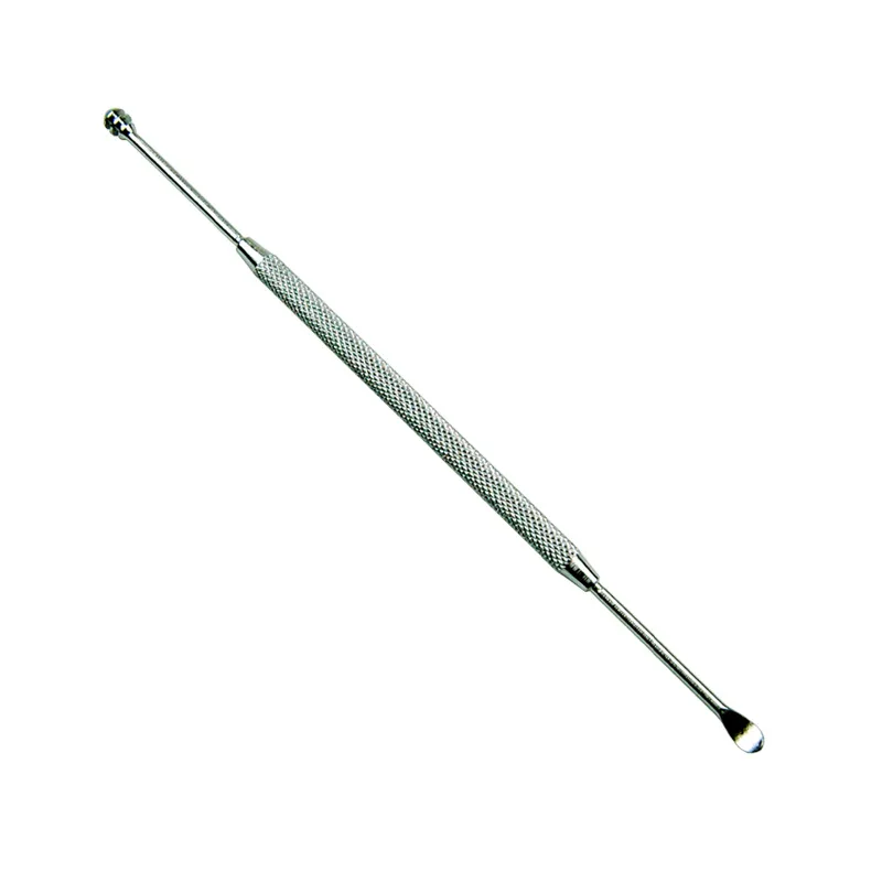 Recogedores de cera para los oídos, palillos para los oídos de acero inoxidable, eliminación de cera, removedor de curetas, limpiador, herramienta para el cuidado de los oídos, herramientas de belleza Facial # 1200