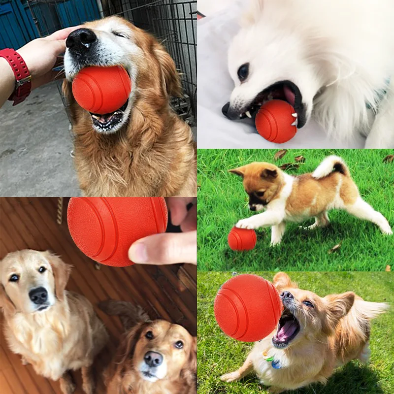 HOOPET Con Chó Đồ Chơi Quả Bóng Cao Su Cắn kháng Chó Puppy Teddy Pitbull Pet Nguồn Cung Cấp