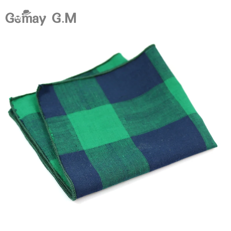 ใหม่มาถึงผ้าฝ้าย Pocket Square สำหรับชายผ้าเช็ดตัวสแควร์สำหรับงานแต่งงานแฟชั่นผ้าฝ้ายบุรุษผ้าเช็ดหน้าผ้าเช็ดตัว
