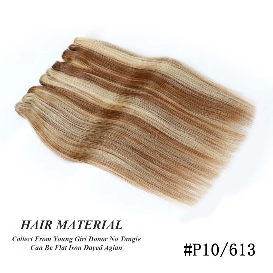 Steil menselijk haar inslagbundels Europese Remy natuurlijke menselijke haarverlenging 100 g kan krullend haar weeft