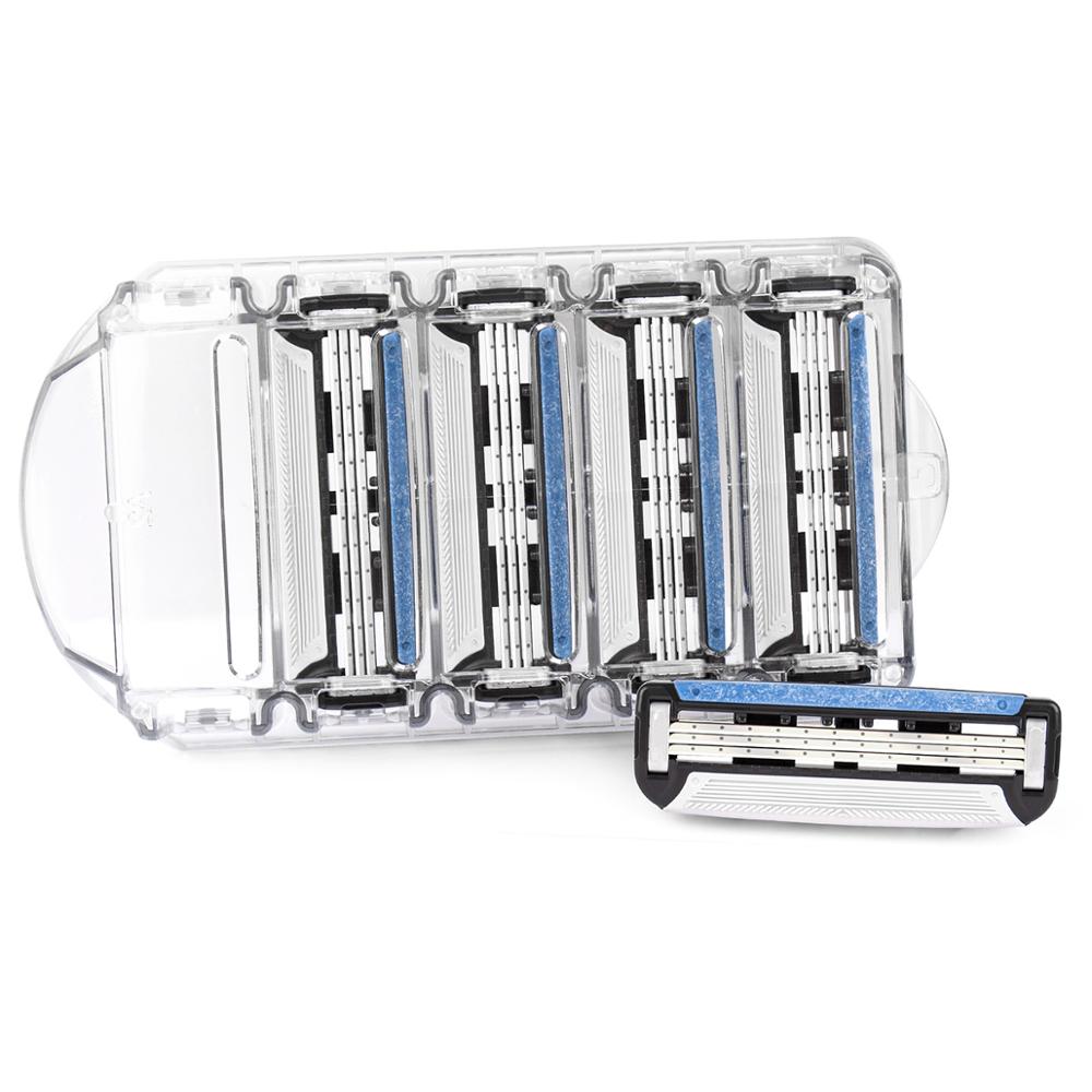 Qshave Đen Người Nhện Spider Man Dao Cạo Râu USA 3 Lưỡi Lưỡi Dao, 4 & 8 & 16 Hộp Mực Lựa Chọn