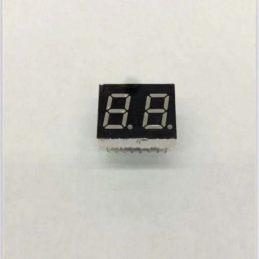 100pc gemeinsame Kathode/gemeinsame Anode 0,4 Zoll digitale Röhre 2 Bit digitale Röhren anzeige beste rote statische digitale Röhre 16pin