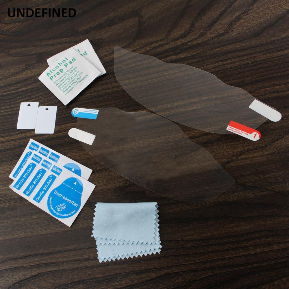 2 компл., кластер приборной панели мотоцикла, царапины, спидометра, защитная пленка для экрана, наклейки для Suzuki SV650 S750 GXS GSX S1000 moto