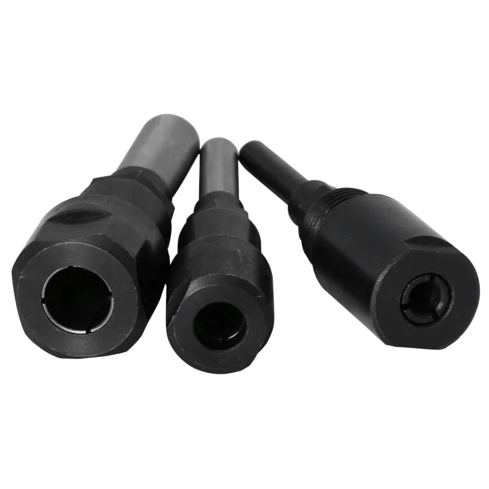 1PC 1/4" 8mm 12mm 1/2"Shank high quality bits Router Collet Extension Engraving machine extension rod