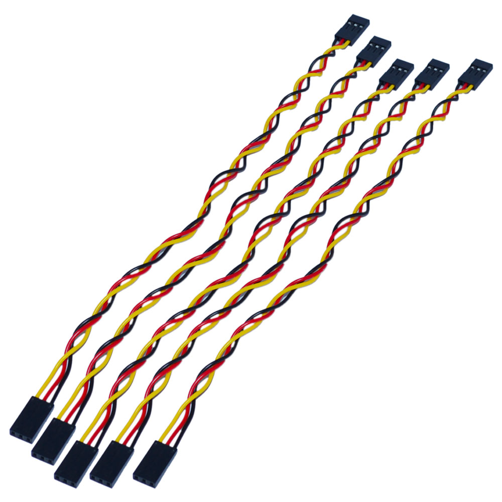 10pcs 3pin F-F dupont line kabel 2,54 long20cm für arduino bread board diy