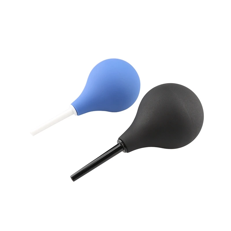 89/160/224ML ducha Anal Unisex enemator de silicona Enema Vaginal jeringa Rectal Recto Anal limpiador Vaginal accesorios de bidé