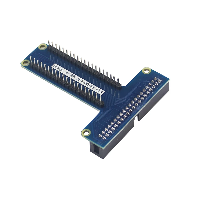 Плата расширения Raspberry Pi 4 GPIO Плата T-типа + 40-контактный 20-контактный адаптер кабеля GPIO «мама-мама» для Orange Pi для Arduino UNO