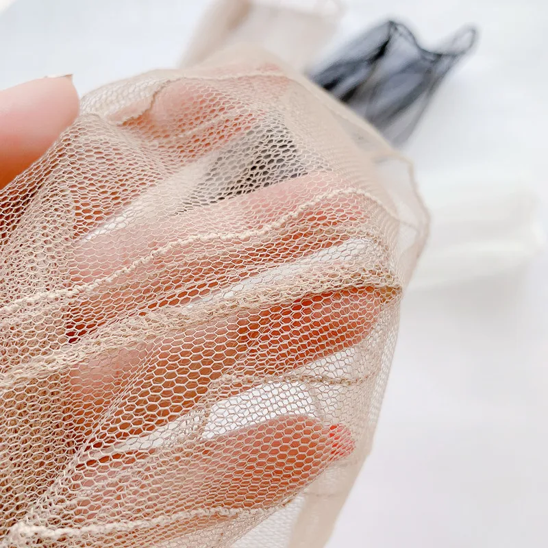 봄 여름 여성 할로우 아웃 메쉬 블라우스, 달콤한 러플 레이스 셔츠, 여성 피터팬 칼라, 긴팔 보터밍 블라우스, A1309