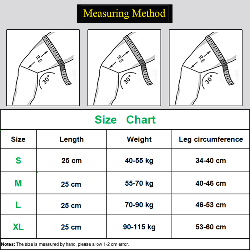 Rodillera de soporte cálido para la rodilla, manga elástica de vendaje para lesiones de Tom's HUG, rodillera de punto para el codo, 1 piezas