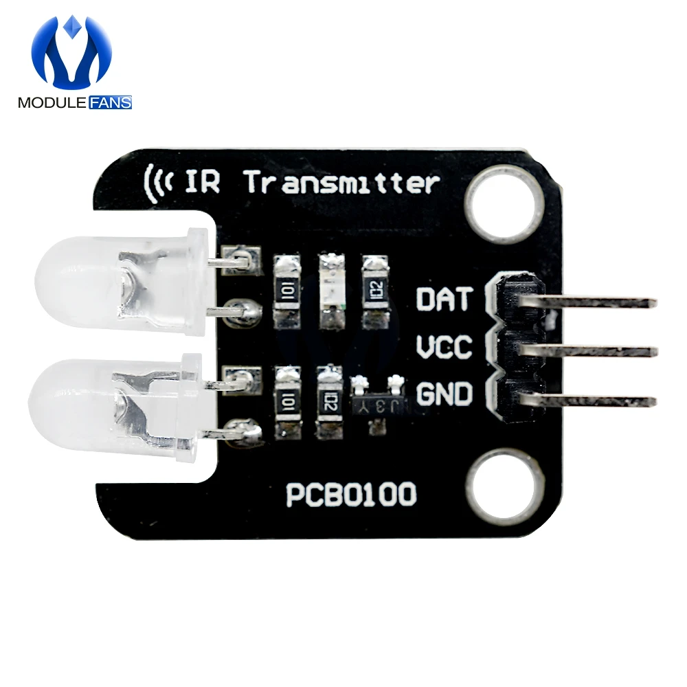 2 Điện Tử Khối Xây Dựng Hai Cách Hồng Ngoại Module Phát Hồng Ngoại Bộ Phát Cho Arduino Ban 2CH