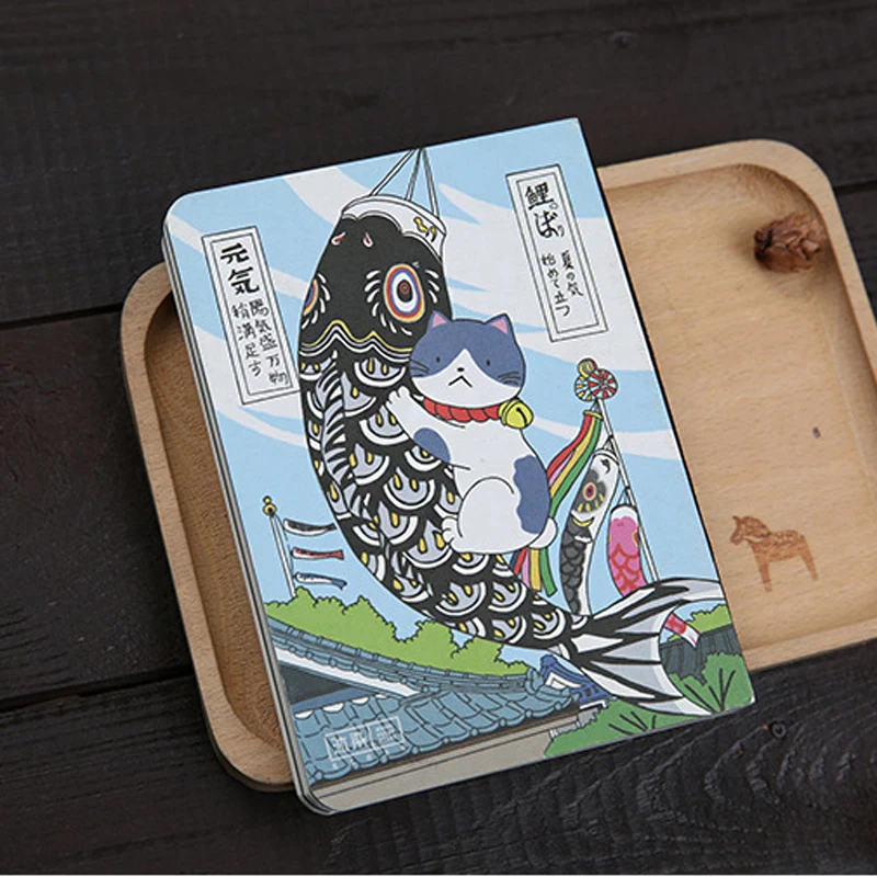 Creative แมวน่ารักญี่ปุ่น Notebook Planner Agenda Diary ปกแข็งรายสัปดาห์รายเดือน Planning Papers Journal Memos ของขวัญเครื่องเขียน