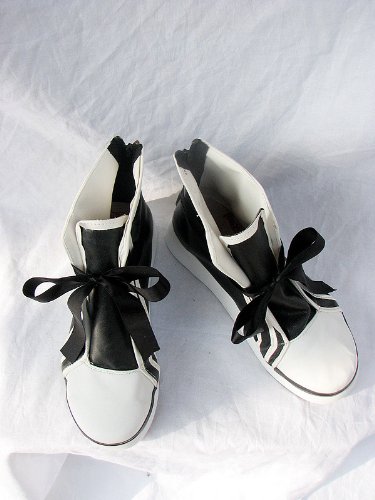 Sepatu Cosplay FF7 Tifa Lockhart Sepatu Boot Cosplay Final Fantasy VII Tifa Lockhart Dibuat Sesuai Pesanan