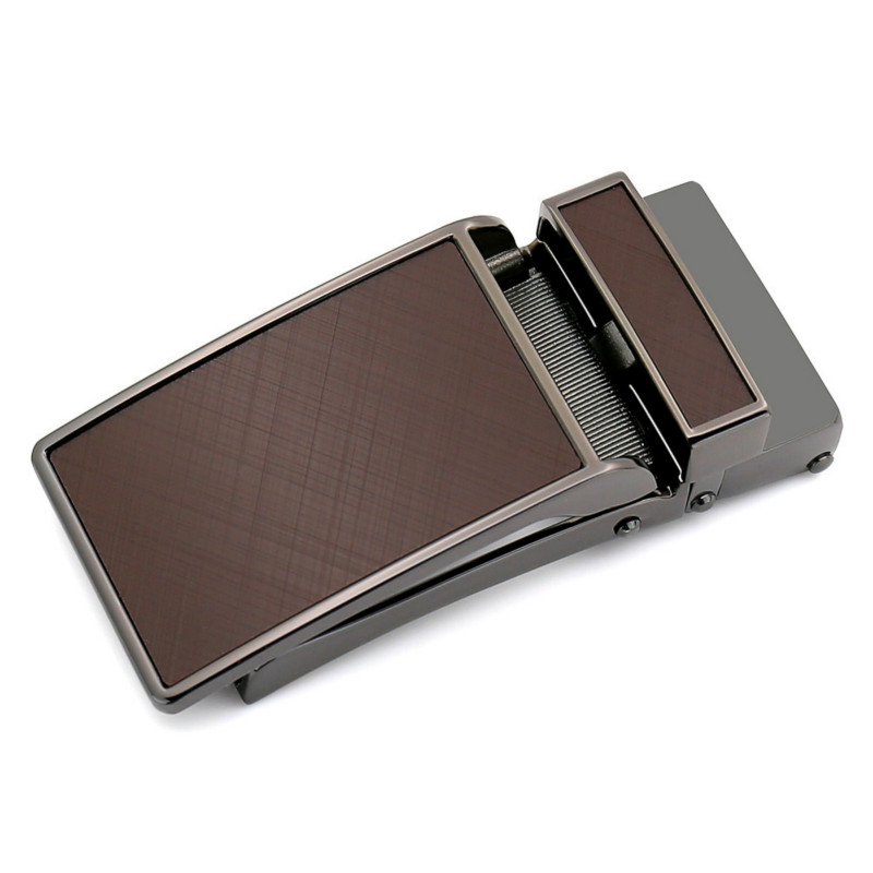Echter Herren-Gürtelkopf, Gürtelschnalle, Freizeit-Gürtelkopf, Business-Zubehör, automatische Schnalle, Breite 3,1 cm, Luxusmode LY155-0132