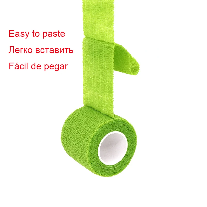 COYOCO- vendaje elástico autoadhesivo deportivo colorido, almohadillas de soporte para rodilla, Protector de muñeca y tobillo de 4,8 m, vendaje de cinta envolvente para hombro y Palma