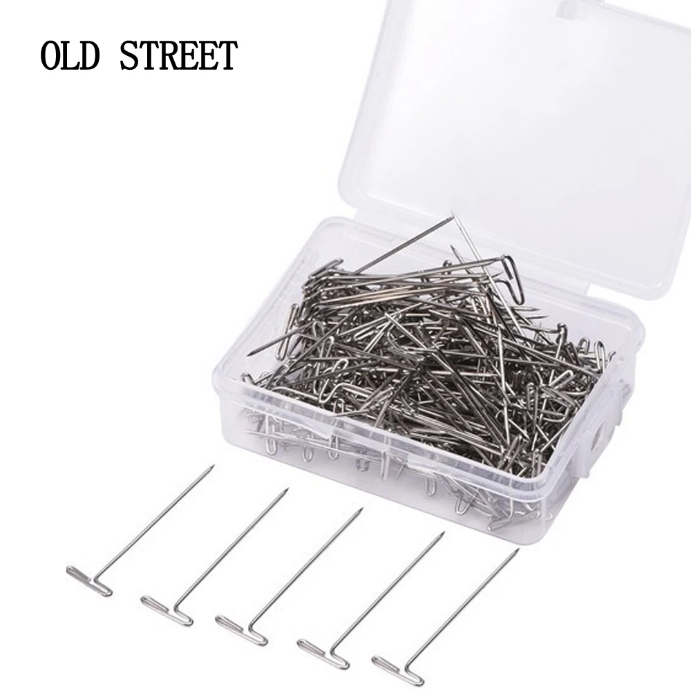 50 Miếng Tóc Giả T Chân Cho Giữ Tóc Giả Bạc 32Mm T-Chân Dụng Cụ Tạo Kiểu Cho Tóc Giả Hiển Thị phố Cũ
