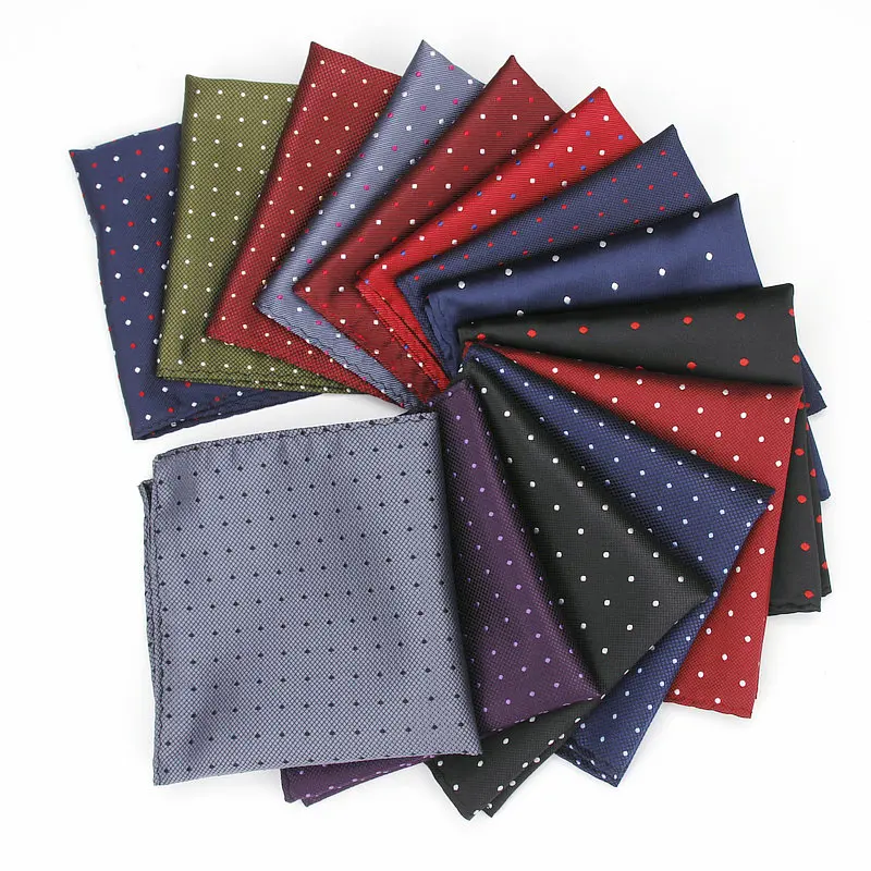 Lenço quadrado com bolso para homens, clássico, moda para negócios, acessórios de toalha, azul marinho