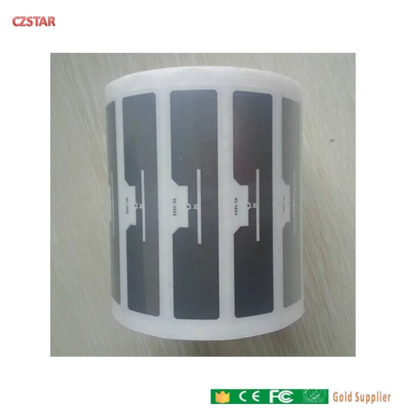 50 шт./лот UHF Alien h3 9654 мокрая инкрустация бирка EPC 6C наклейка 915 МГц 868 МГц 860-960 МГц Higgs3 клейкая пассивная RFID этикетка дальнего действия