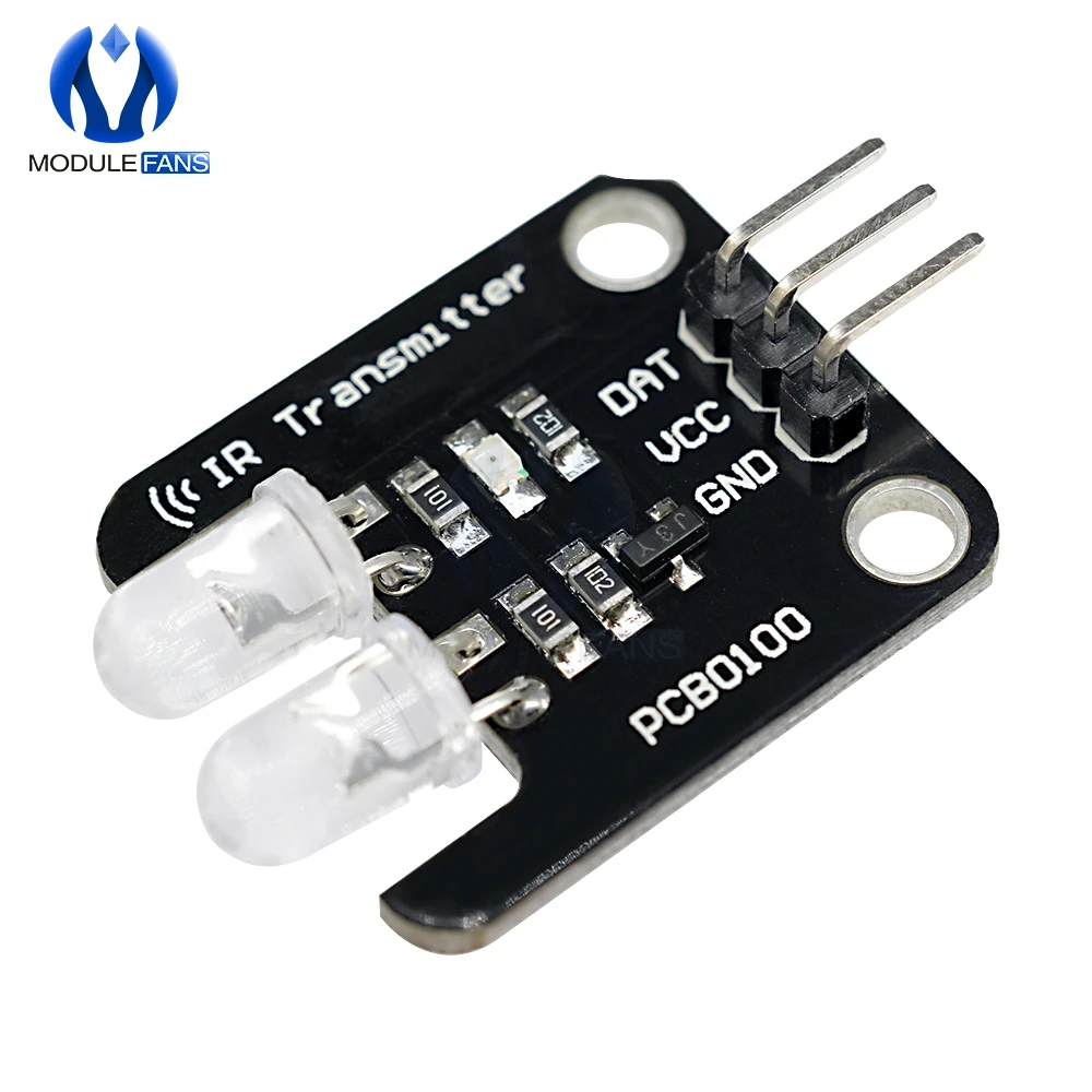 2 Điện Tử Khối Xây Dựng Hai Cách Hồng Ngoại Module Phát Hồng Ngoại Bộ Phát Cho Arduino Ban 2CH