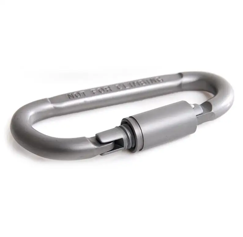 4Pcs Carabiner 여행 키트 캠핑 장비 합금 알루미늄 생존 장비 캠프 등산 후크 야외 Carabiner GYH