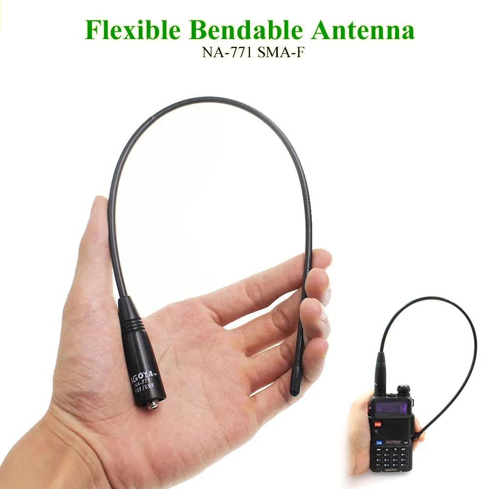 Original NAGOYA Antenne NA-771 SMA-Weiblich fit für Zwei Weg Radio UV-5R UV-82 TH-UV8000D UV-25D HINWEIS Dual band Antenne
