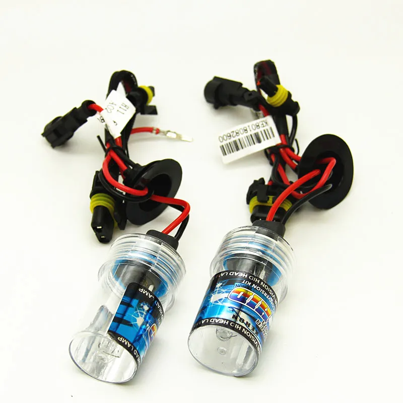 2 uds lámpara oculta 35W H11 H7 H3 H1 9005 9006 HB3 HB4 auto 12v lámpara de faro de xenón 6000k 8000k 10000k